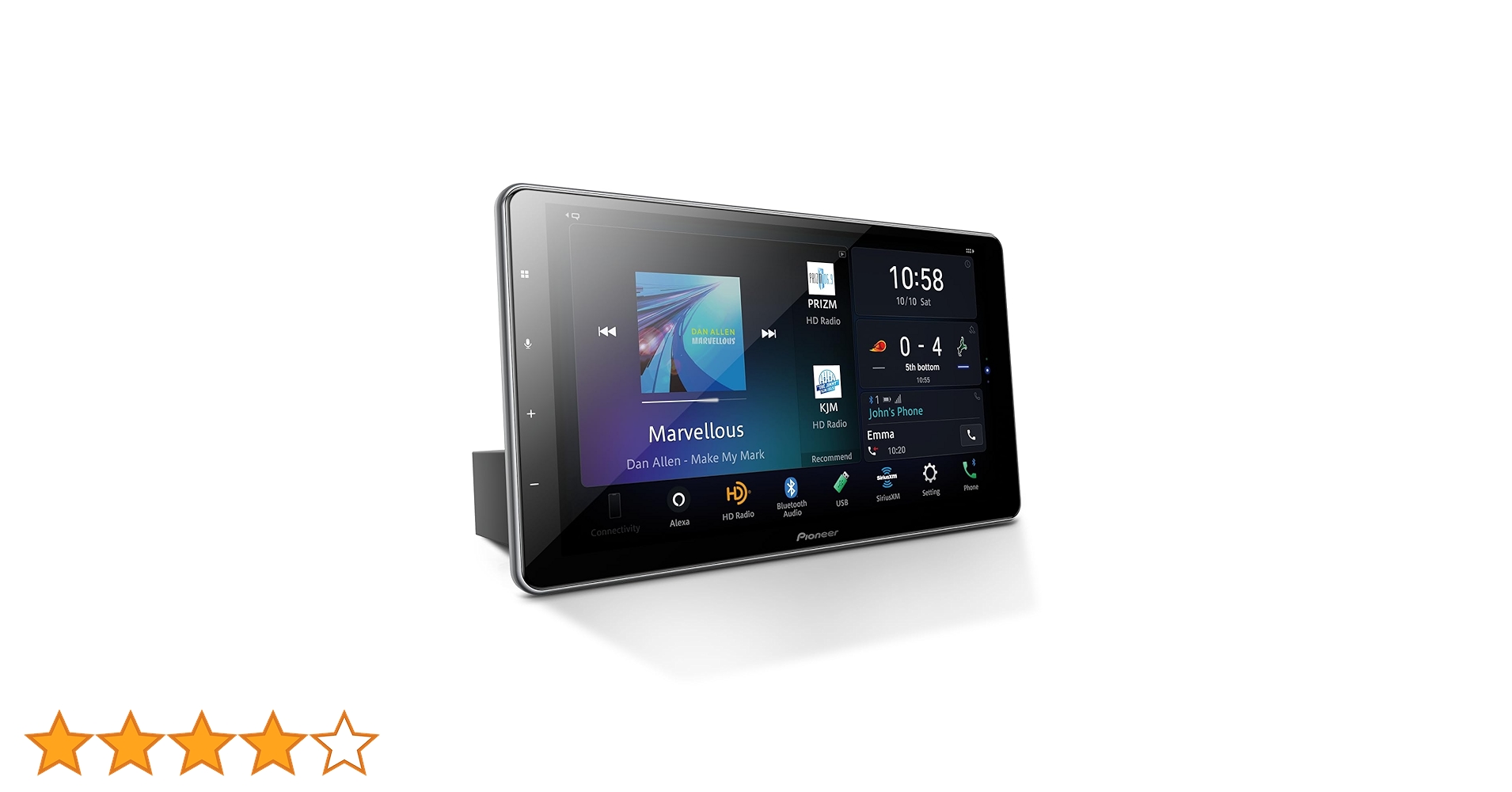 ディスプレイオーディオ　 DMH-WT8600NEX 10.1インチ DMH-WT8600NEX